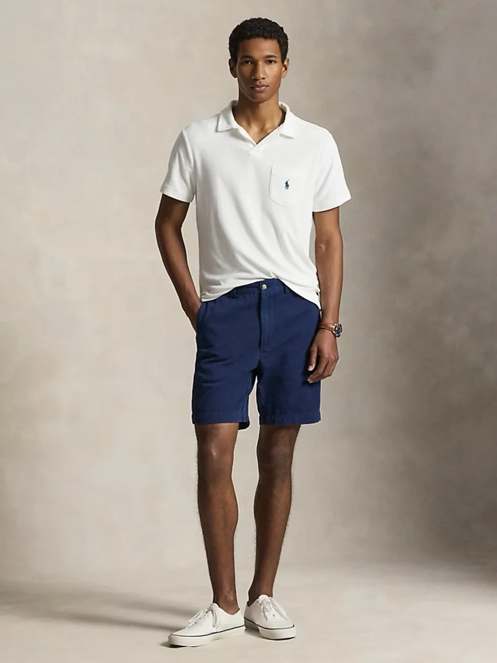 Ralph Lauren White Terry Polo - Picture 2 of 5